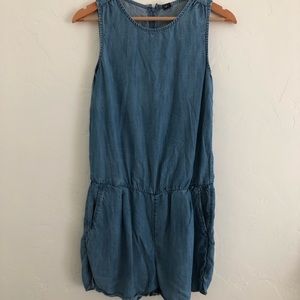 Gap chambray romper